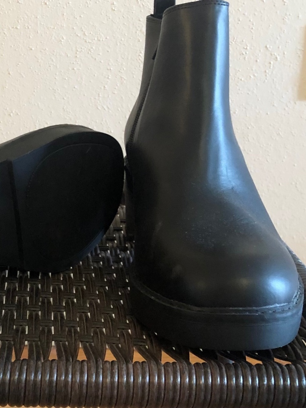Black Lugger Booties